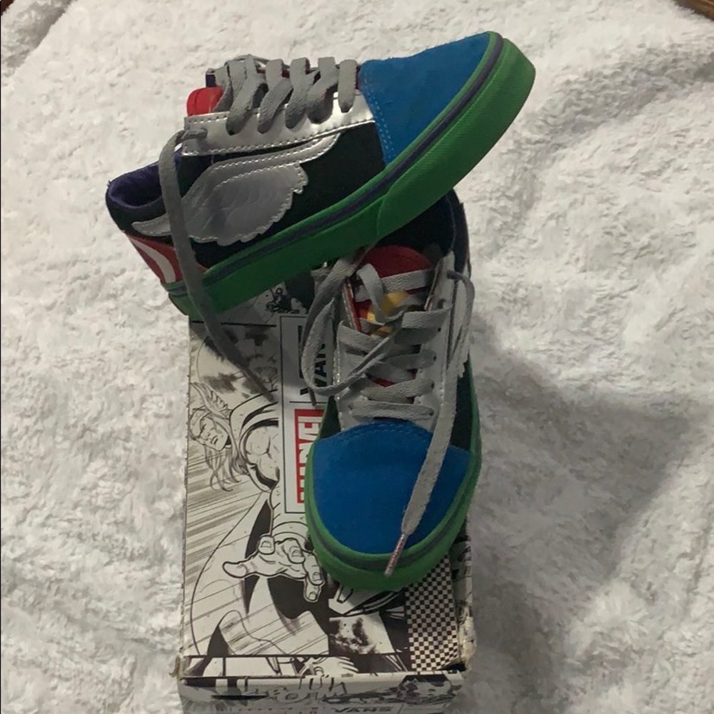 Kids marvel vans